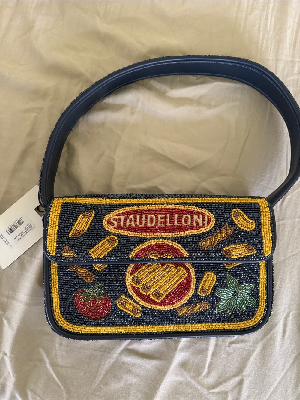 NWT STAUD Tommy Beaded Bag, Staudelloni - Picture 2 of 7